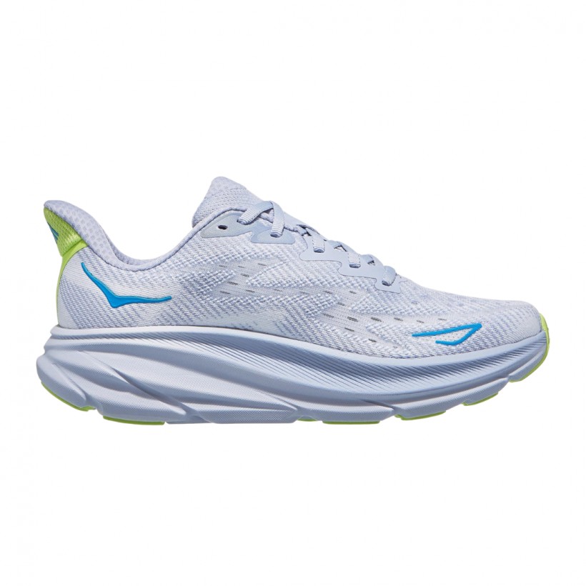 Hoka Clifton 9 Weiß Rosa  Damenschuhe