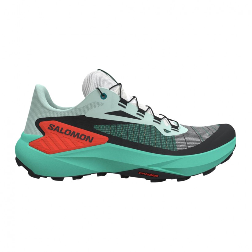 Salomon Genesis Grün Schwarz  Damenschuhe