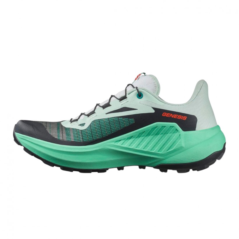 Scarpe Salomon Genesis Verde Nero  da Donna