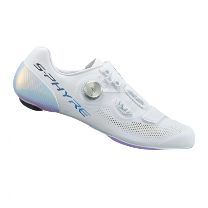 Chaussures Shimano S PHYRE RC903 PWR Blanches Haute Competition
