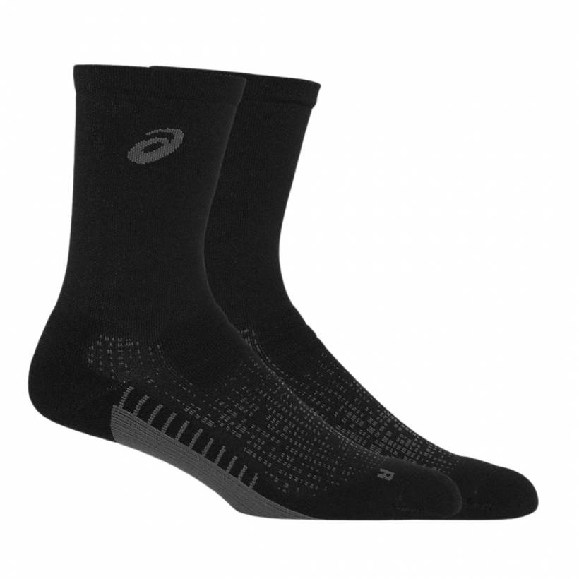 Calcetines Asics Performance Run Crew Negro Gris