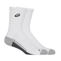 Asics Performance Run Crew Socks White Gray