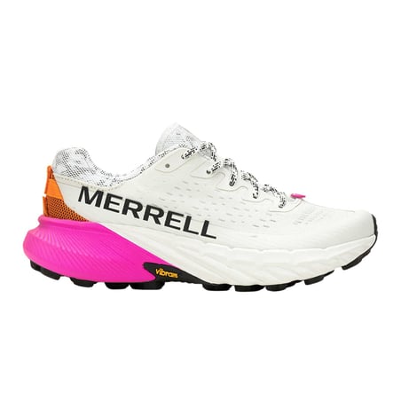 Merrell Agility Peak 5 Wit Roze Dames Sneakers