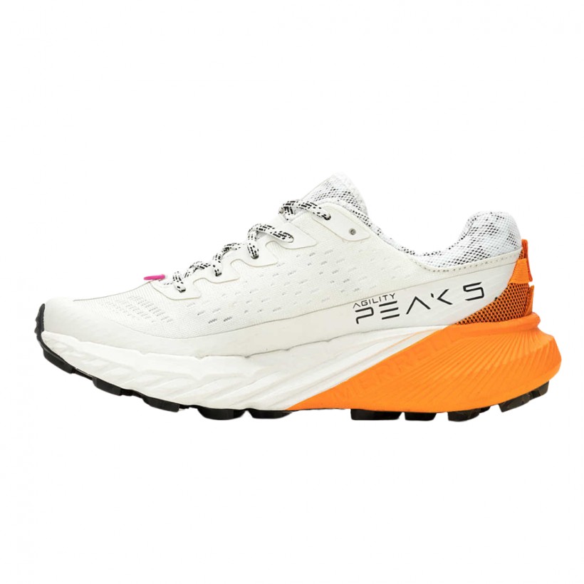 Buty damskie Merrell Agility Peak 5 Biało-różowe 