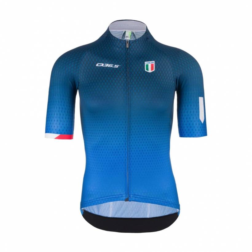 Koszulka Q36.5 Gregarius Pro Made In Italy w kolorze niebieskim