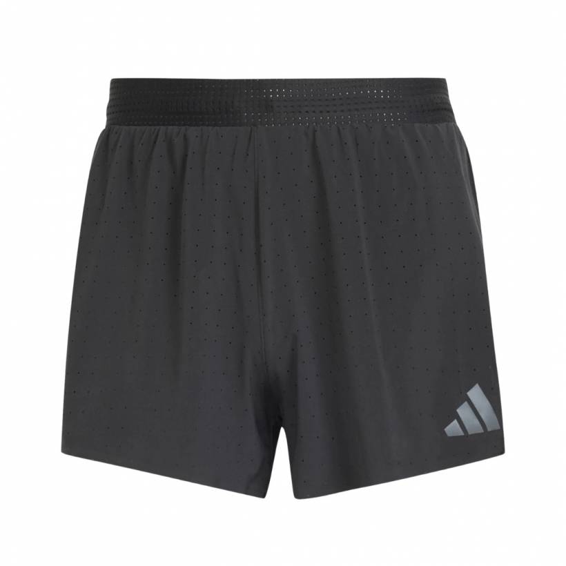 Pantalón Corto Adidas Adizero Running Split Negro