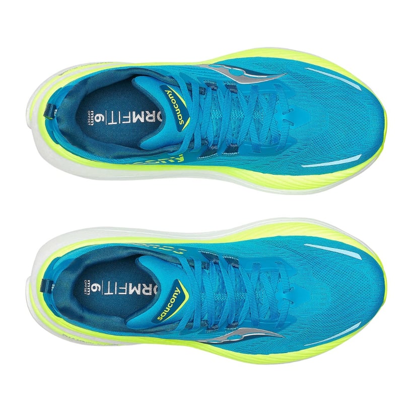 Zapatillas Saucony Hurricane 24 Azul Verde