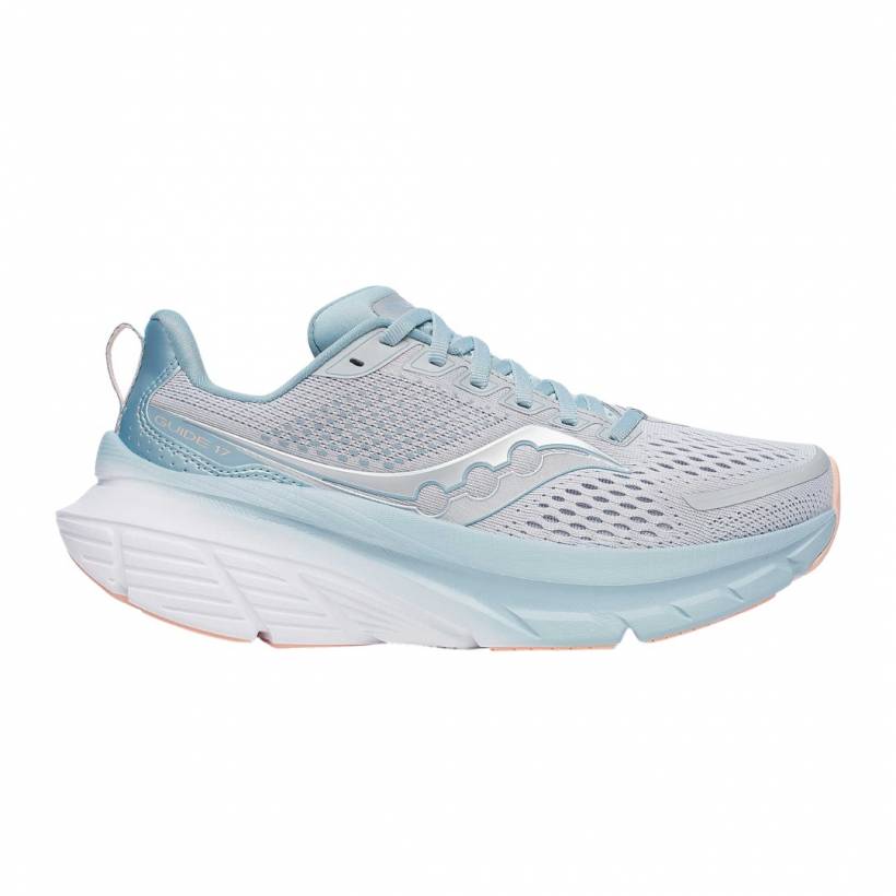 Shoes Saucony Guide 17 Light Blue  Woman
