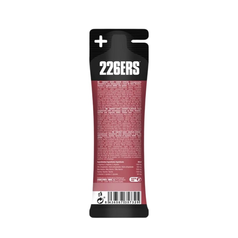 Energy Shot 226ERS 60 ml Kirsche ohne Koffein...