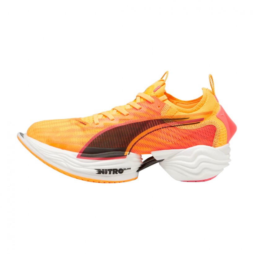 Baskets Puma Fast-R NITRO Elite 2 Orange Noir 