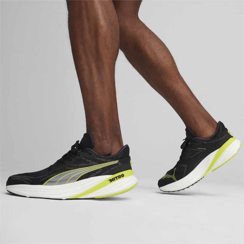 Puma Magnify Nitro 2 Schuhe Schwarz Grün