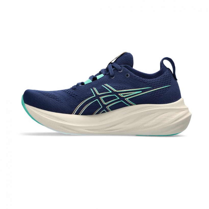 Shoes Asics Gel Nimbus 26 Blue White  Women's