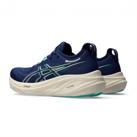 Shoes Asics Gel Nimbus 26 Blue White  Women's