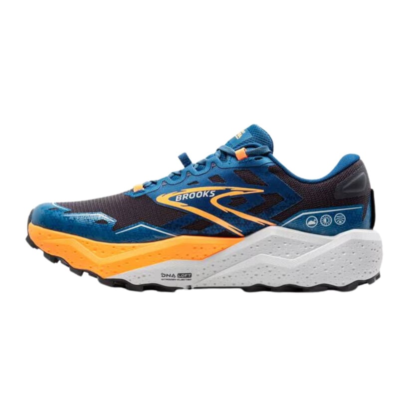 Chaussures Brooks Caldera 7 Bleu Orange 