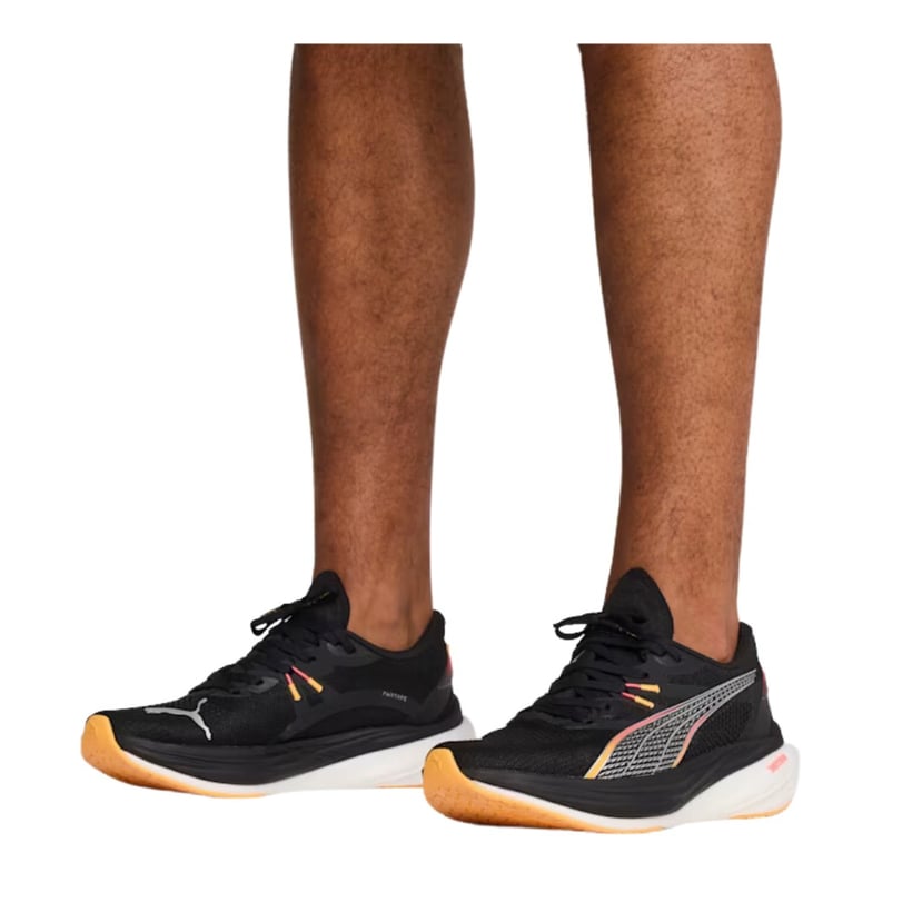 Puma Deviate Nitro 3 Schuhe Schwarz Orange 