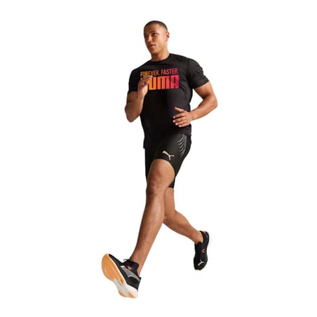 Chaussures Puma Deviate Nitro 3 Noir Orange 