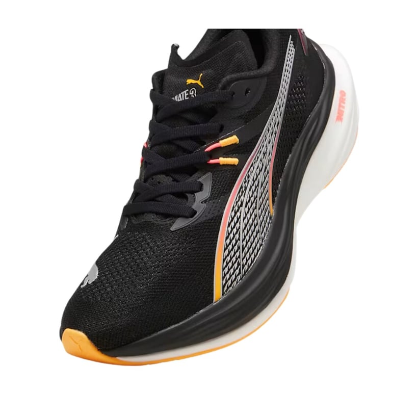 Chaussures Puma Deviate Nitro 3 Noir Orange 
