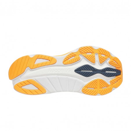 Shoes Saucony Hurricane 24 Blue Orange  Women