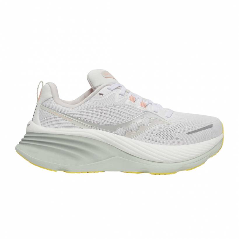 Scarpe Saucony Hurricane 24 Bianco Rosa  Donna