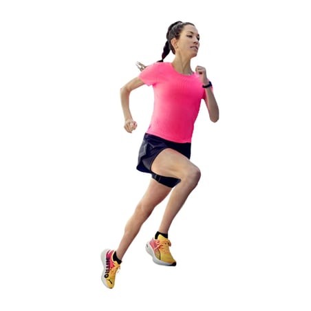 Shoes Puma Deviate Nitro 3 Orange Red  Women