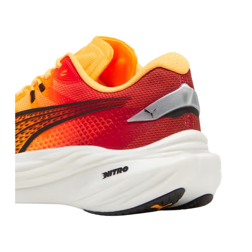Scarpe Puma Deviate Nitro 3 Arancione Rosso  Donna
