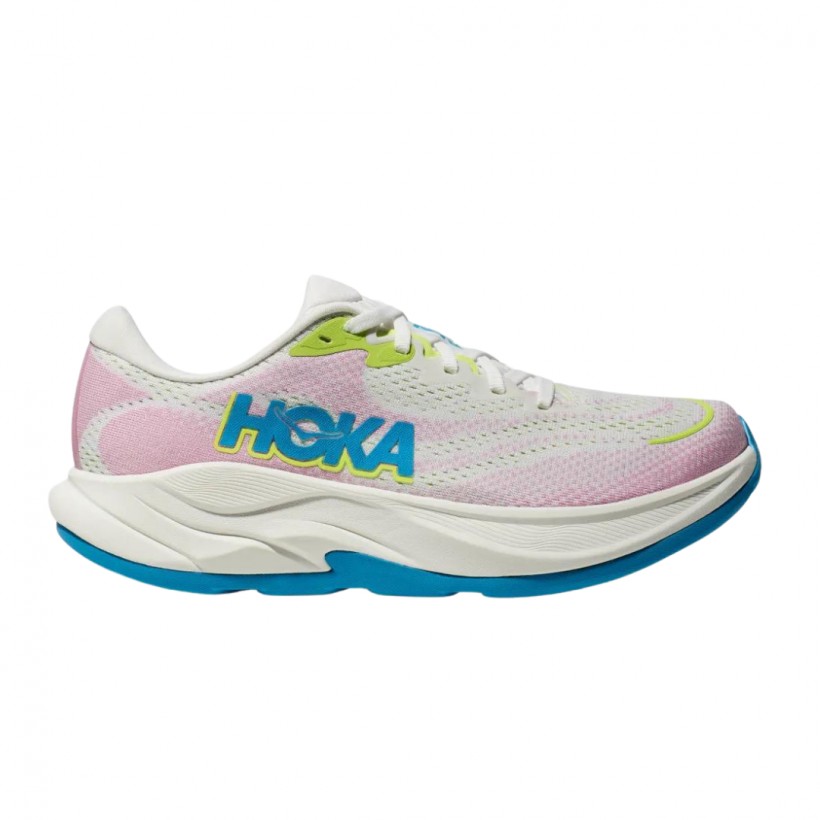 Baskets Hoka Rincon 4 Rose Blanc  Femme