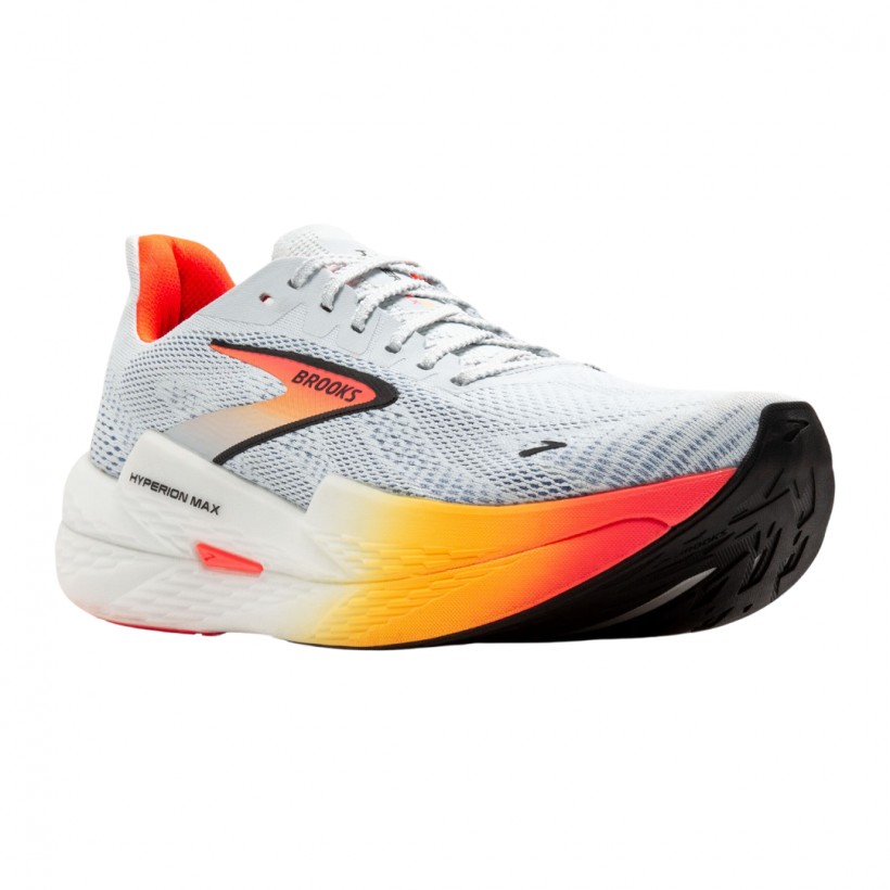 Scarpe Brooks Hyperion Max 2 Grigio Arancione
