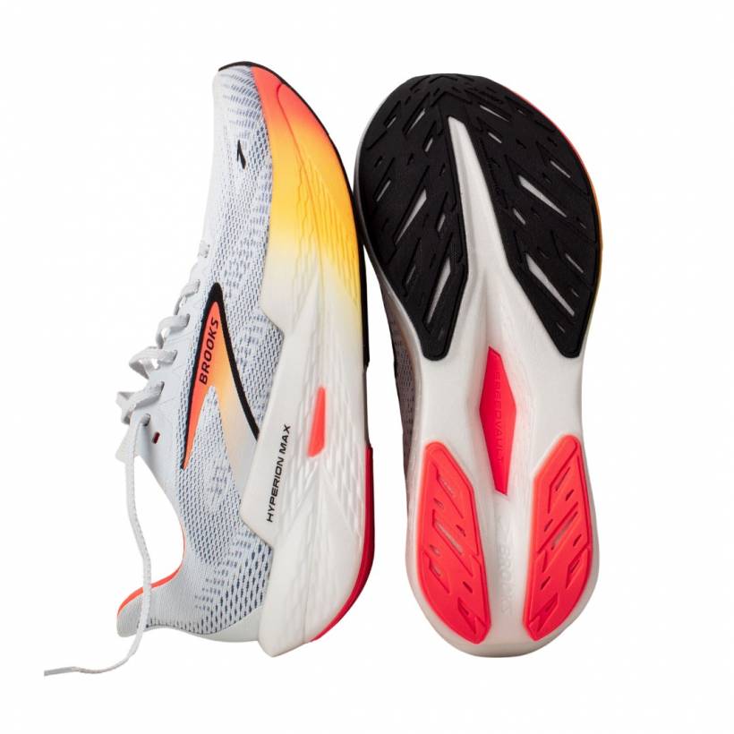 Turnschuhe Brooks Hyperion Max 2 Grau Orange