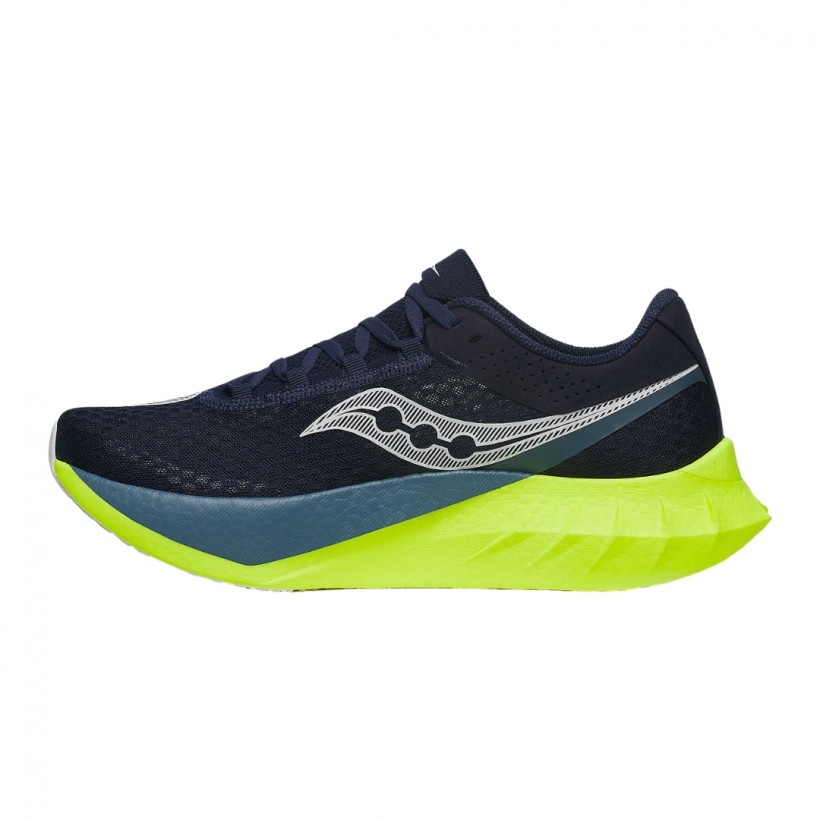 Shoes Saucony Endorphin Pro 4 Navy Blue Green