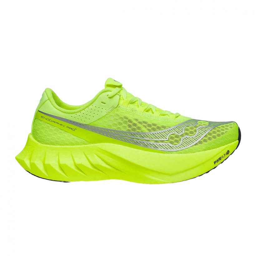 Buty Saucony Endorphin Pro 4 Zielono-Fluorescencyjne 