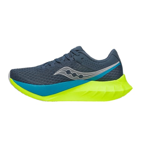 Saucony Endorphin Pro 4 marineblauwe groene damessneakers