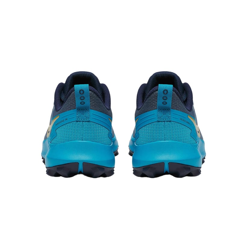 Shoes Saucony Peregrine 14 Navy Blue Brown  Women