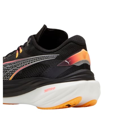 Chaussures Puma Deviate Nitro 3 Noir Orange  Femme