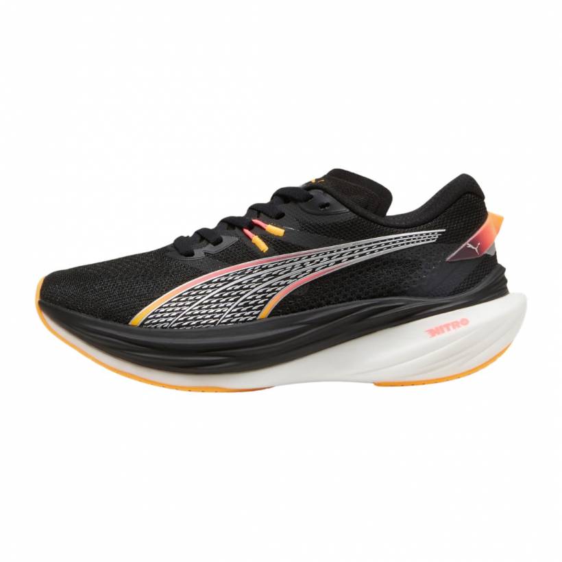 Buty Puma Deviate Nitro 3 Czarny Pomarańczowy  Damskie