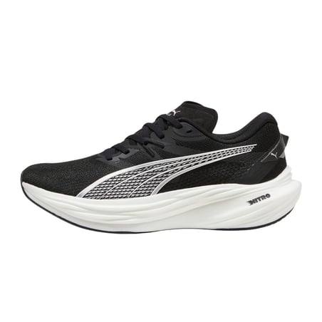 Scarpe Puma Deviate Nitro 3 Nero Bianco 
