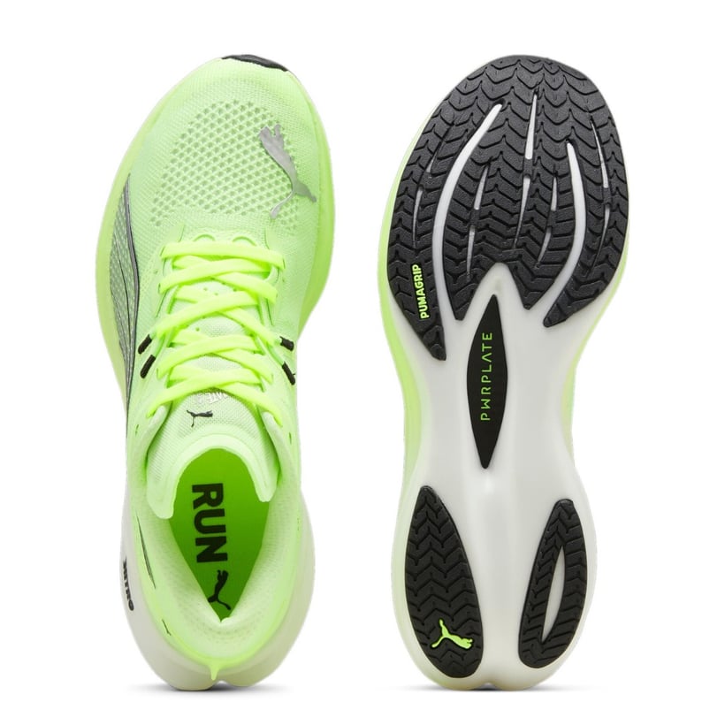 Buty Puma Deviate Nitro 3 Zielony Fluorescencyjny 