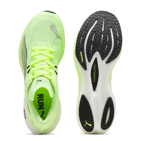 Zapatillas Puma Deviate Nitro 3 Verde Fluor 