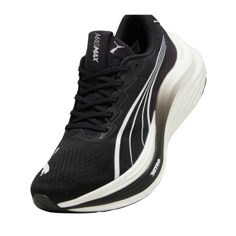 Puma MagMax Nitro Black White  Sneakers