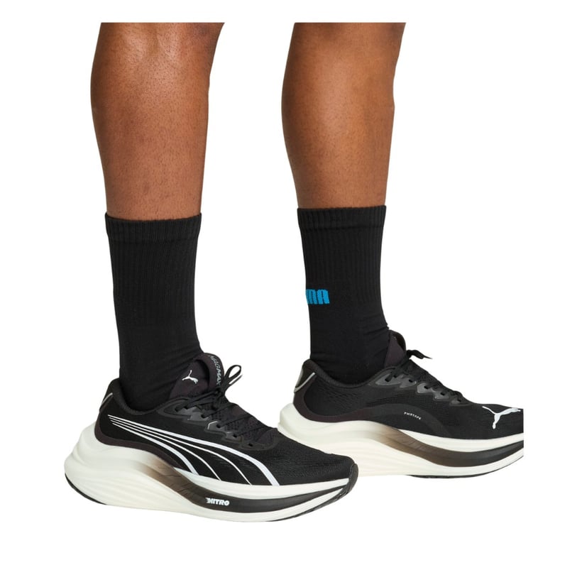 Puma MagMax Nitro Zwart Wit Sneakers
