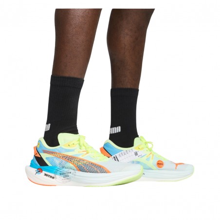 Shoes Puma Deviate Nitro 3 Marathon Series Blue Green 