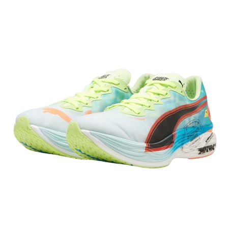 Shoes Puma Deviate Nitro Elite 3 Marathon Series Blue Green