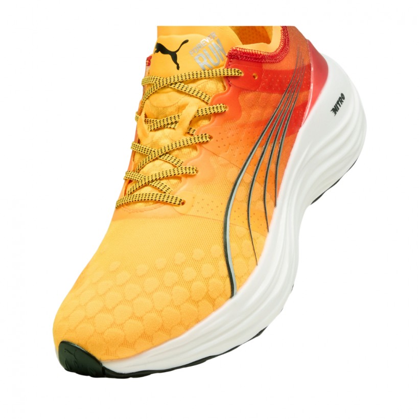 Puma ForeverRun Nitro Orange Red  Sneakers