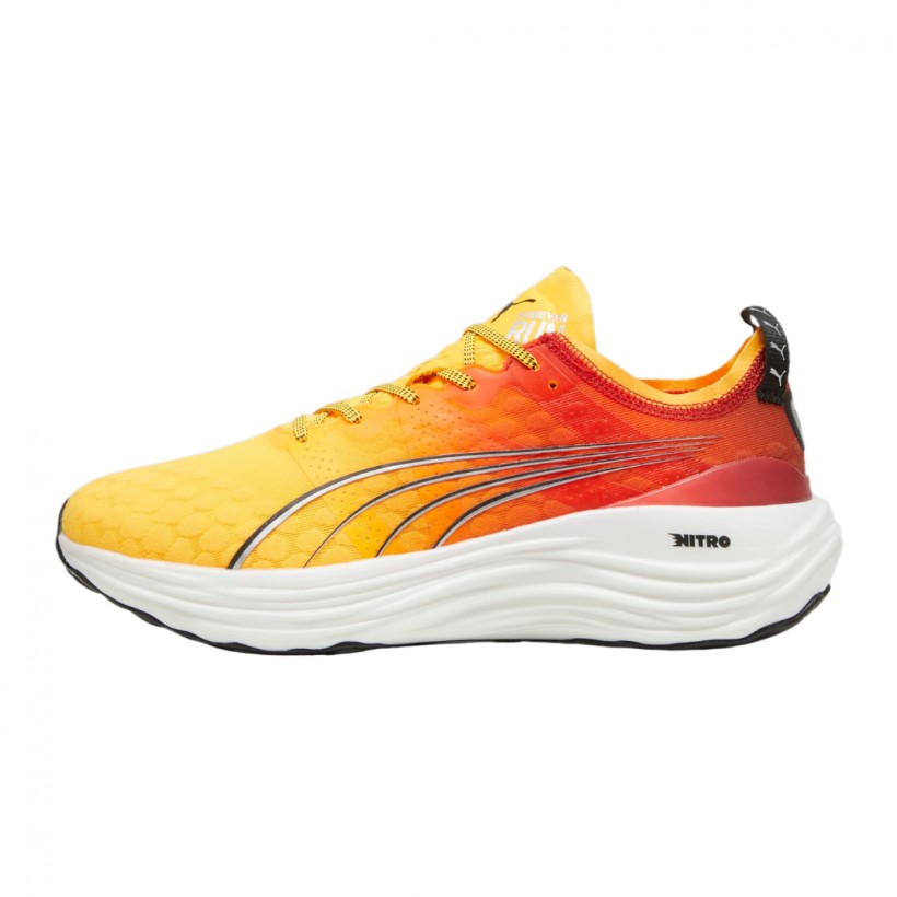 Buty Puma ForeverRun Nitro Pomarańczowo-Czerwone 