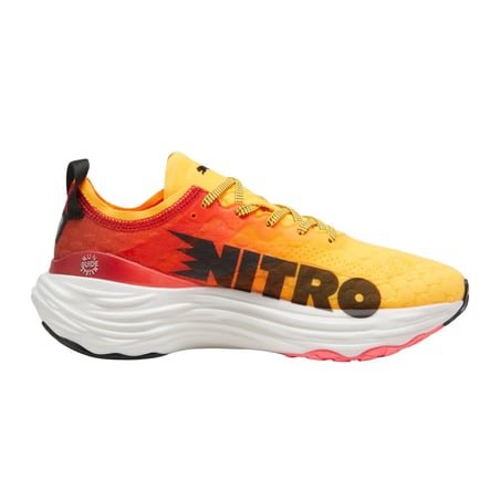 Puma ForeverRun NITRO Orange Red  Women's Sneakers