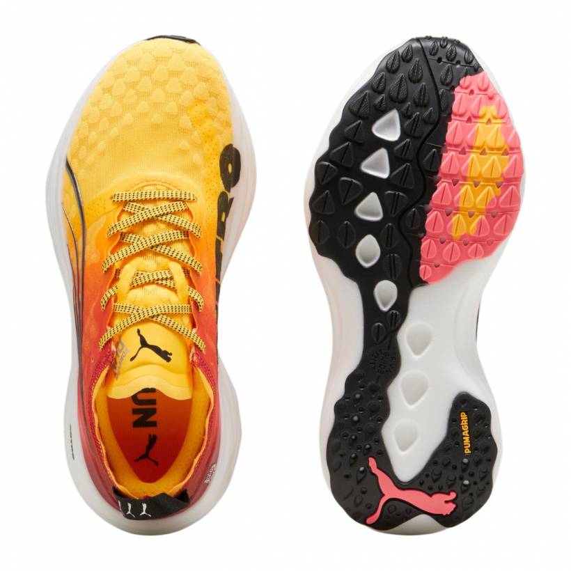 Puma ForeverRun NITRO Orange Rot  Damenschuhe