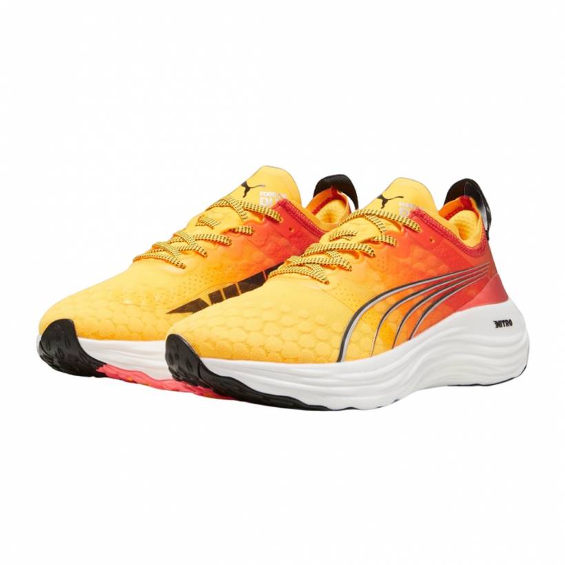Puma ForeverRun NITRO Orange Rot  Damenschuhe