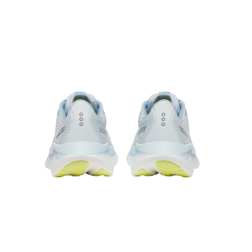 Saucony Ride 18 Lichtblauw Wit SS25 Dames Sneakers