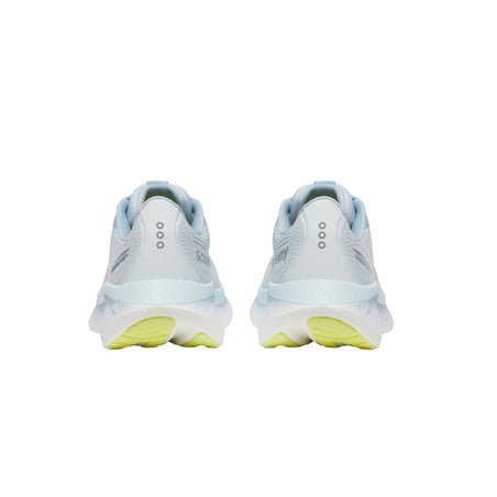 Scarpe Saucony Ride 18 Celeste Bianco SS25 Donna