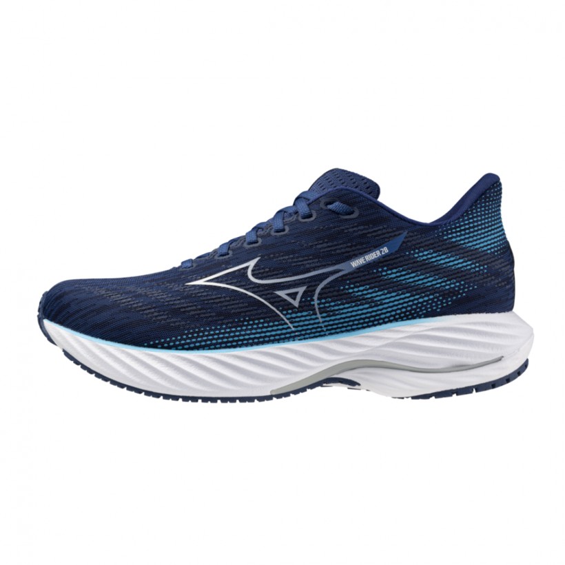 Mizuno Wave Rider 28 Navy Blue  Shoes