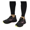 Sapatos Mizuno Wave Sky 8 Preto Rosa 